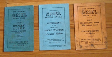 1933-1937 Ariel singles models owners guide 0107 